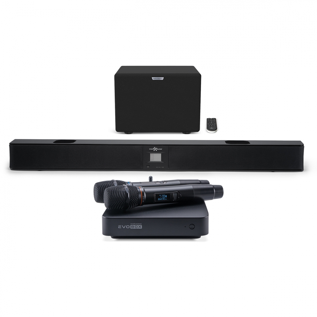 караоке-комплект EVOBOX Plus + EvoSound Bar (саундбар с караоке) в Ставрополе