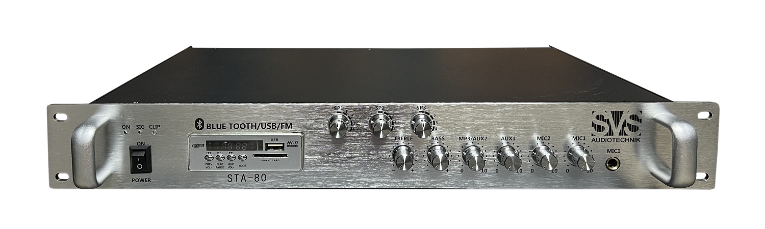 SVS Audiotechnik STA-80 Микшер-усилитель для систем Public Address в Ставрополе